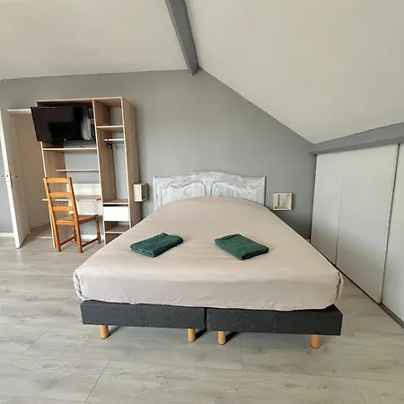 La Maison Penchee, Avec Jardin A 50m De La 아스넬레스