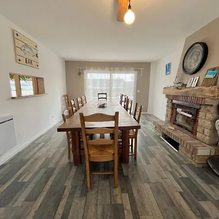 Ferienhaus La Maison Penchee, Avec Jardin A 50m De La Asnelles