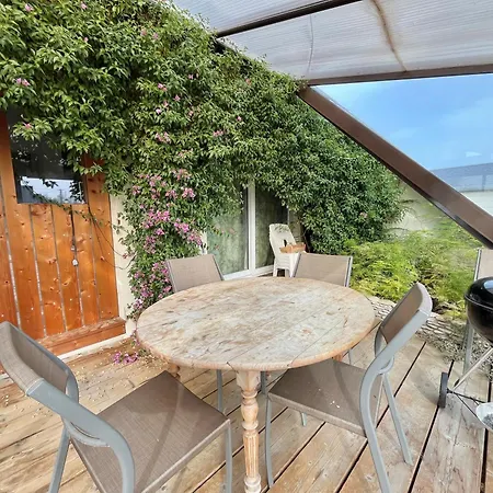Ferienhaus La Maison Penchee, Avec Jardin A 50m De La Asnelles