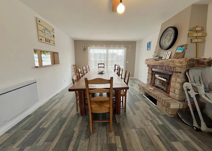 Ferienhaus La Maison Penchee, Avec Jardin A 50m De La Asnelles