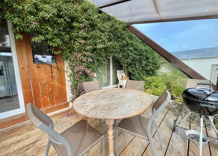 Feriehus La Maison Penchee, Avec Jardin A 50m De La Asnelles