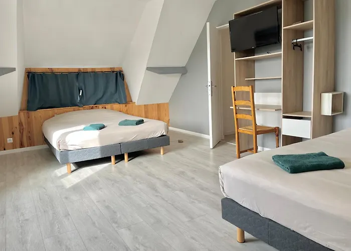 Ferienhaus La Maison Penchee, Avec Jardin A 50m De La Asnelles